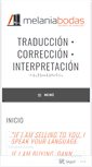Mobile Screenshot of melaniabodas.com